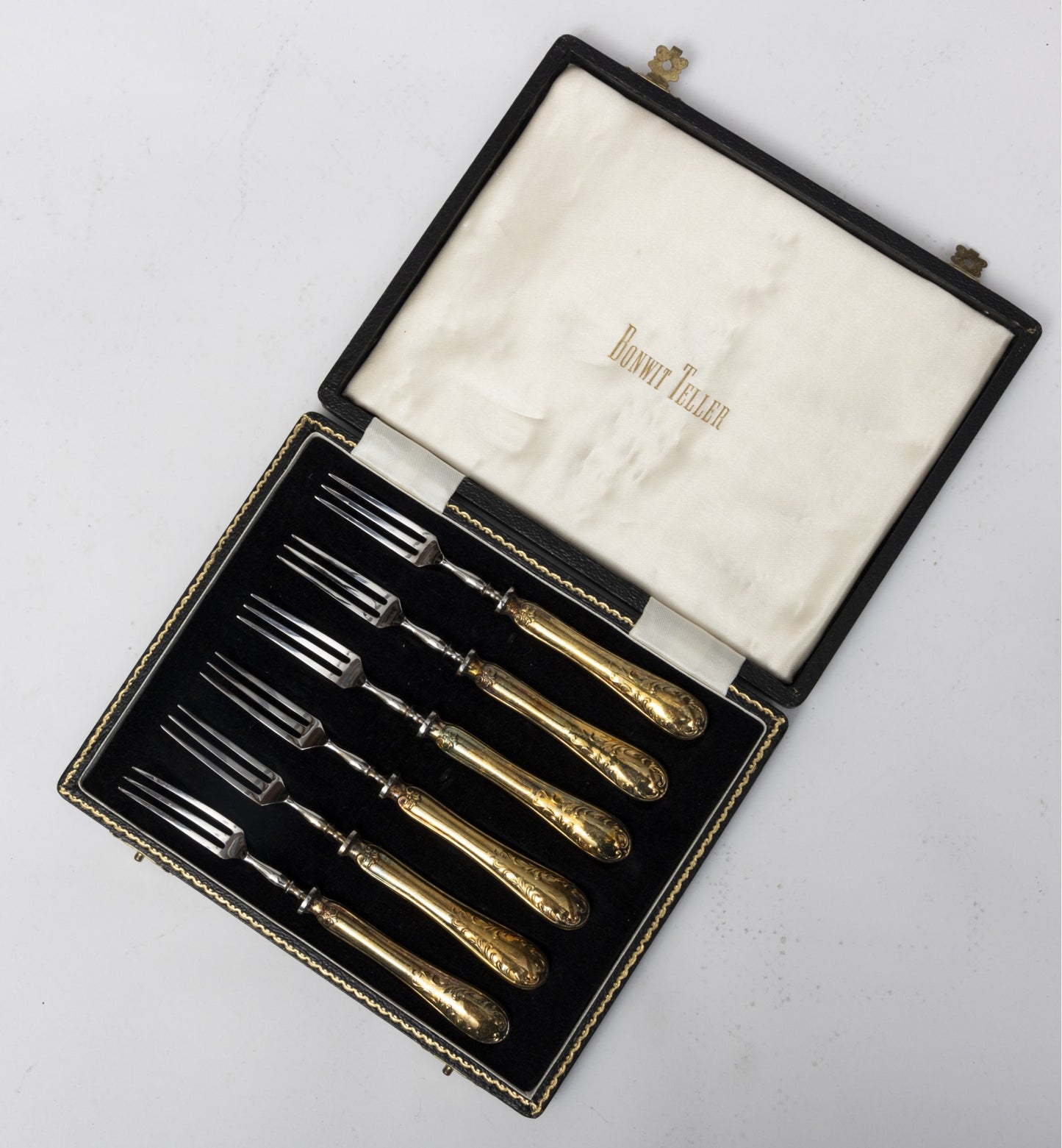 Small Sterling Silver Appetizer Forks From Bonwit Teller