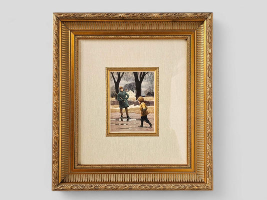 Original 1936 First Edition Andrew Wyeth (1917-2009) Gallery Framed Lithograph