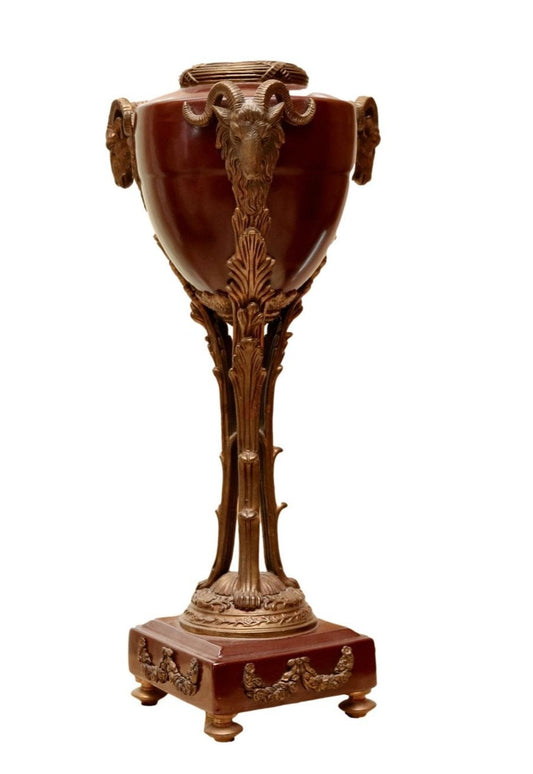Stunning Regal Rams Head Castilian Urn