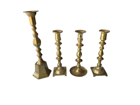Brass Candlesticks 4 pcs