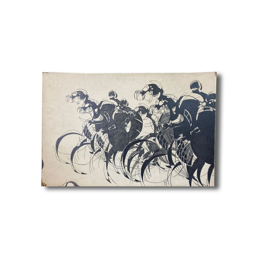 Alton S Tobey - Horse Race