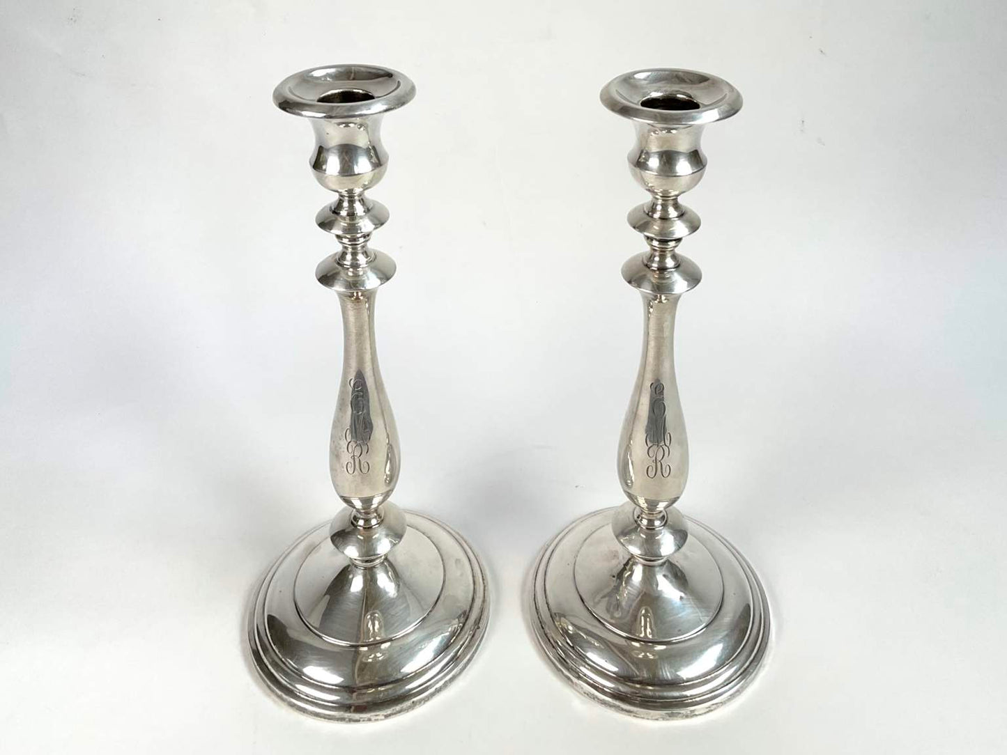 Sterling Silver Candlestick Holder