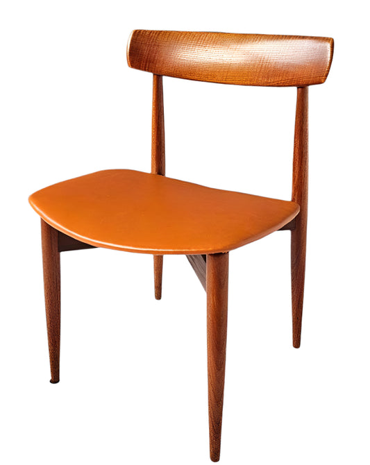 H W Klein for Bramin Denmark Solid Teak Side Chair