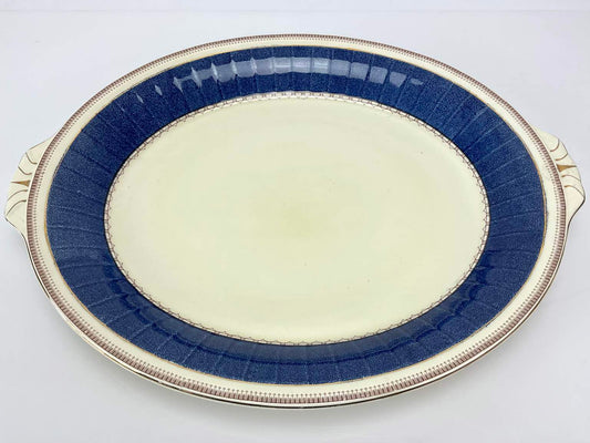 Very Large Vintage Grindley Melrose English Porcelain Platter, 18.75"