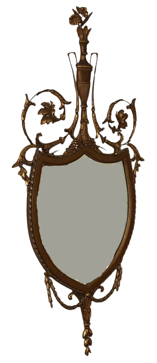 Pair of 1930's Adams Style Mirrors In Good Gilt And Condition