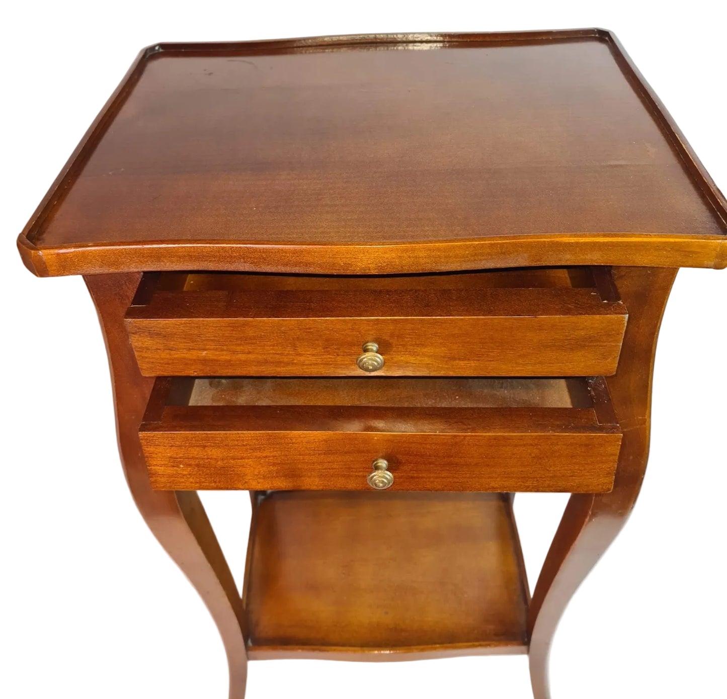 Italian Side or End Table with Two Drawers