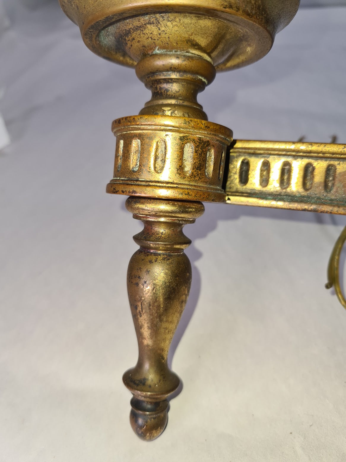 Really Very Antique Spanish 3 Light Wall Sconce