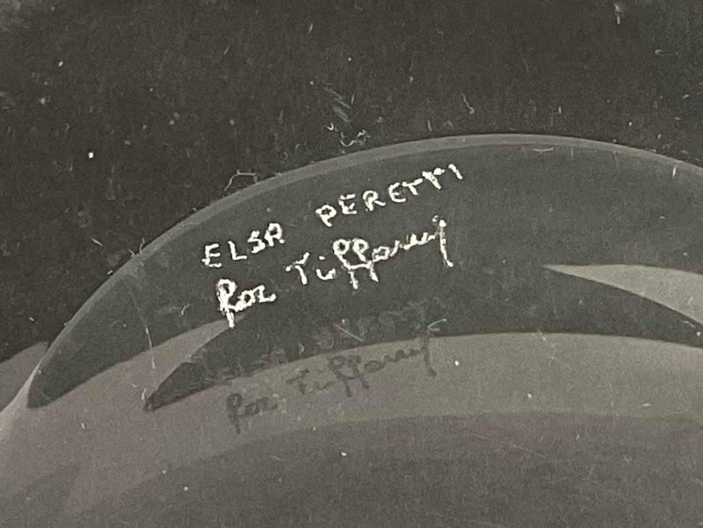 Tiffany & Co. Elsa Peretti Thumbprint Dish