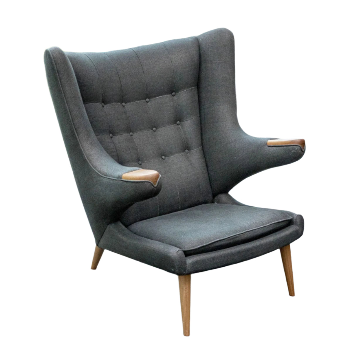 Modernica Mid Century Style Hans Wegner Papa Bear Chair