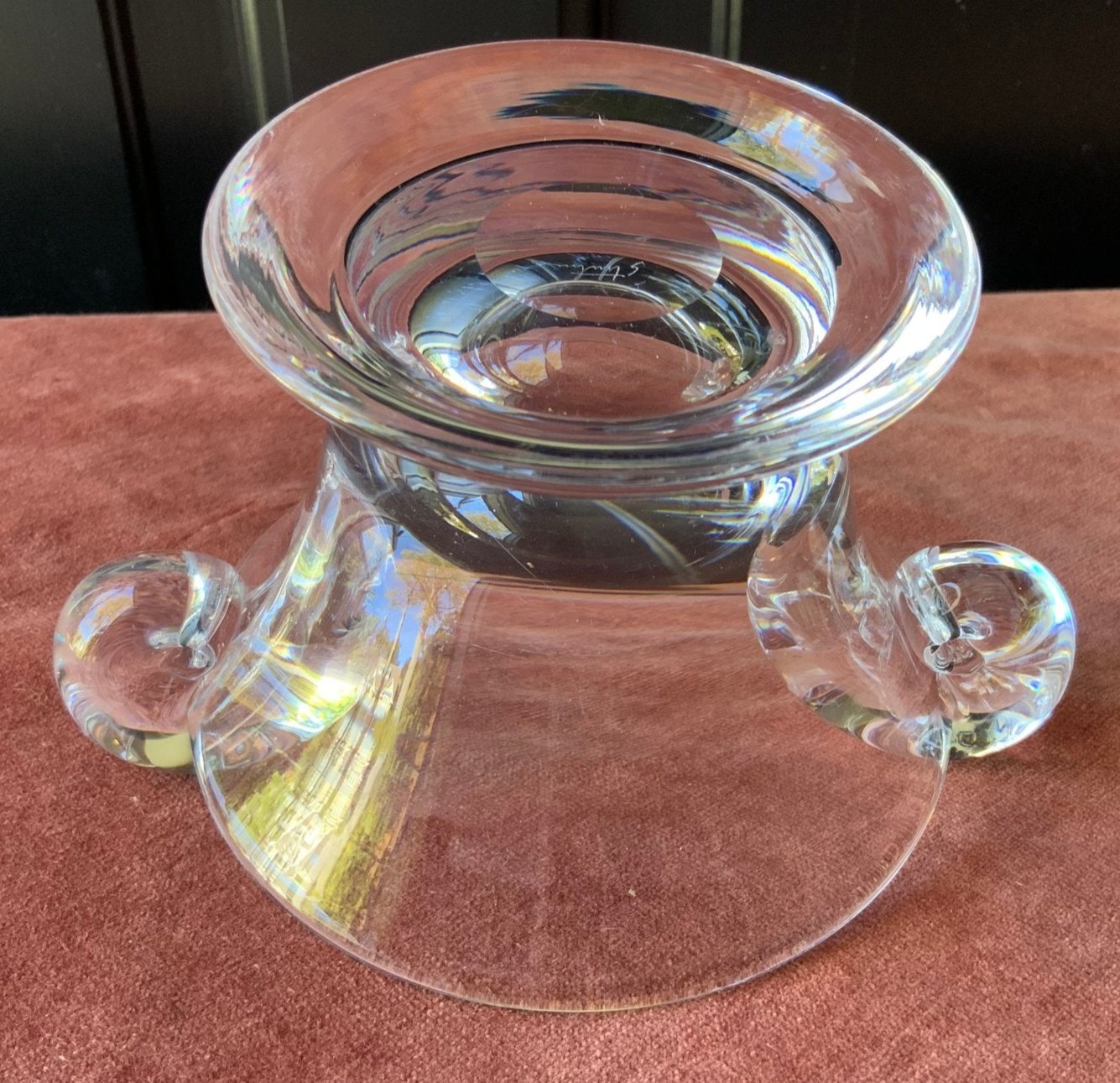 Steuben Glass Crystal Bowl