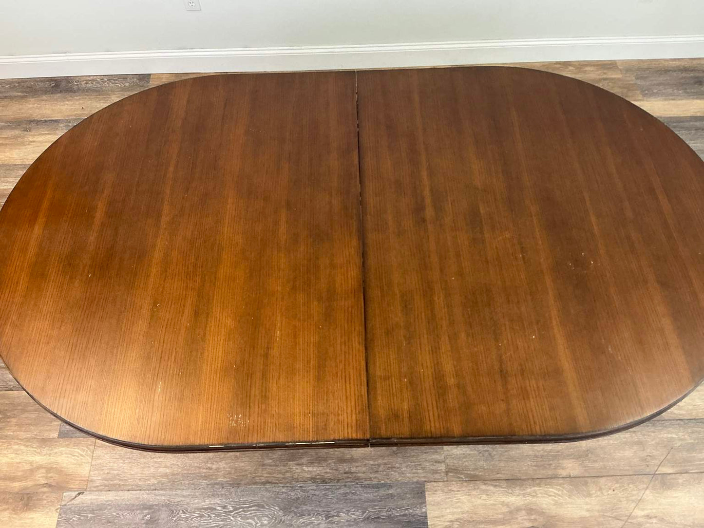 Hickory “Ingold” Mahogany Oval Expansion Dining Table
