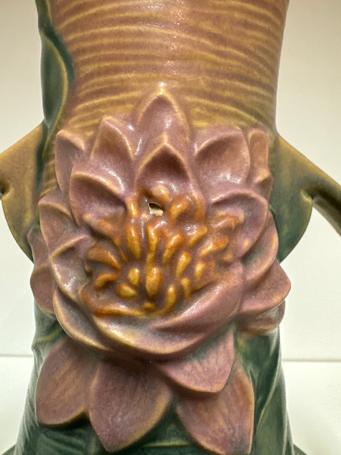 Original Roseville Water Lily Vase