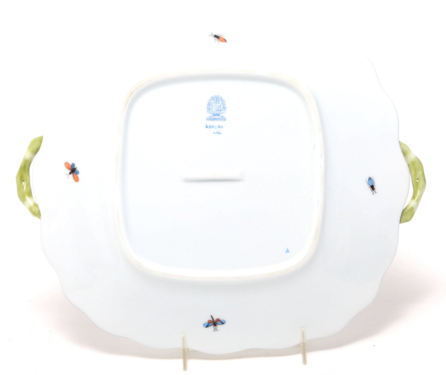 Herend Bird Porcelain Dessert Dish