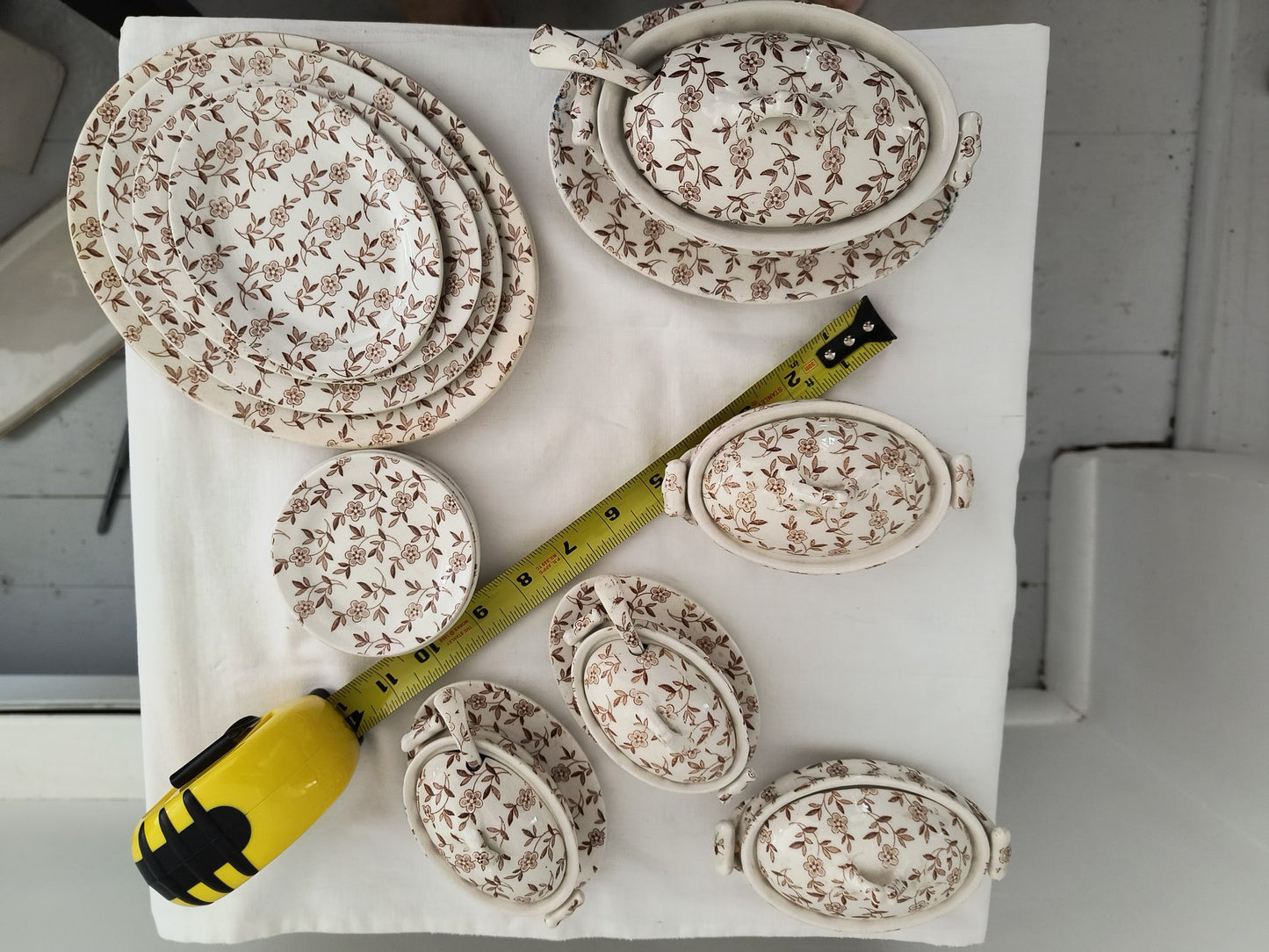 Vintage-Antique English Serving Ware Set-26 pcs