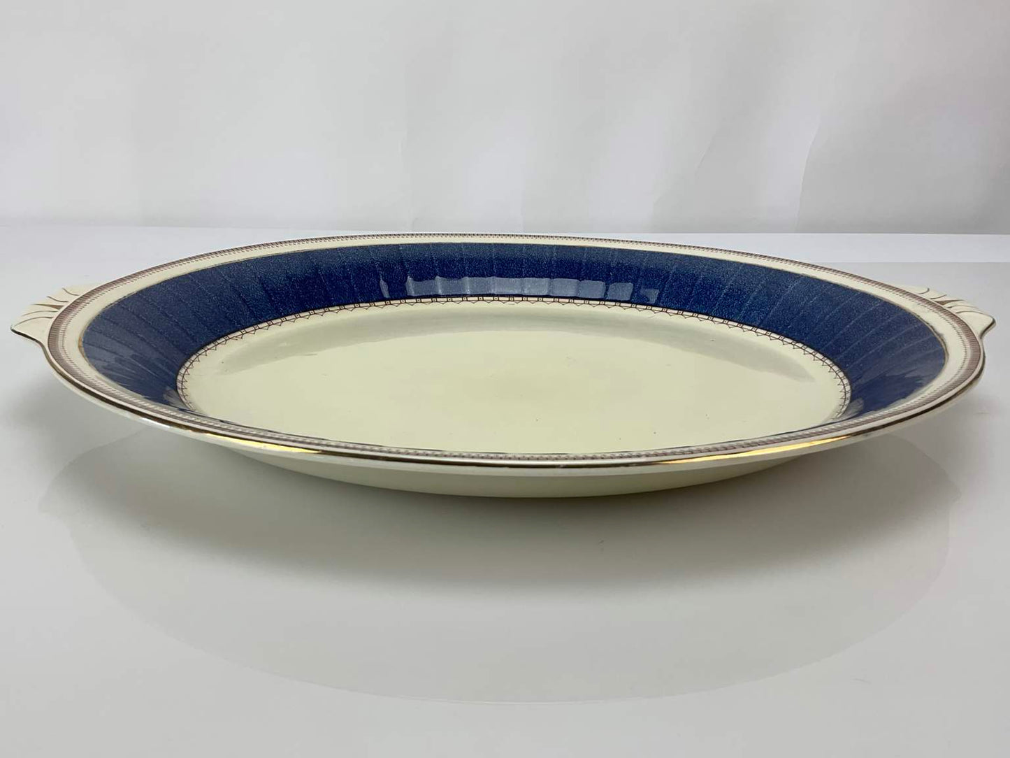 Very Large Vintage Grindley Melrose English Porcelain Platter, 18.75"