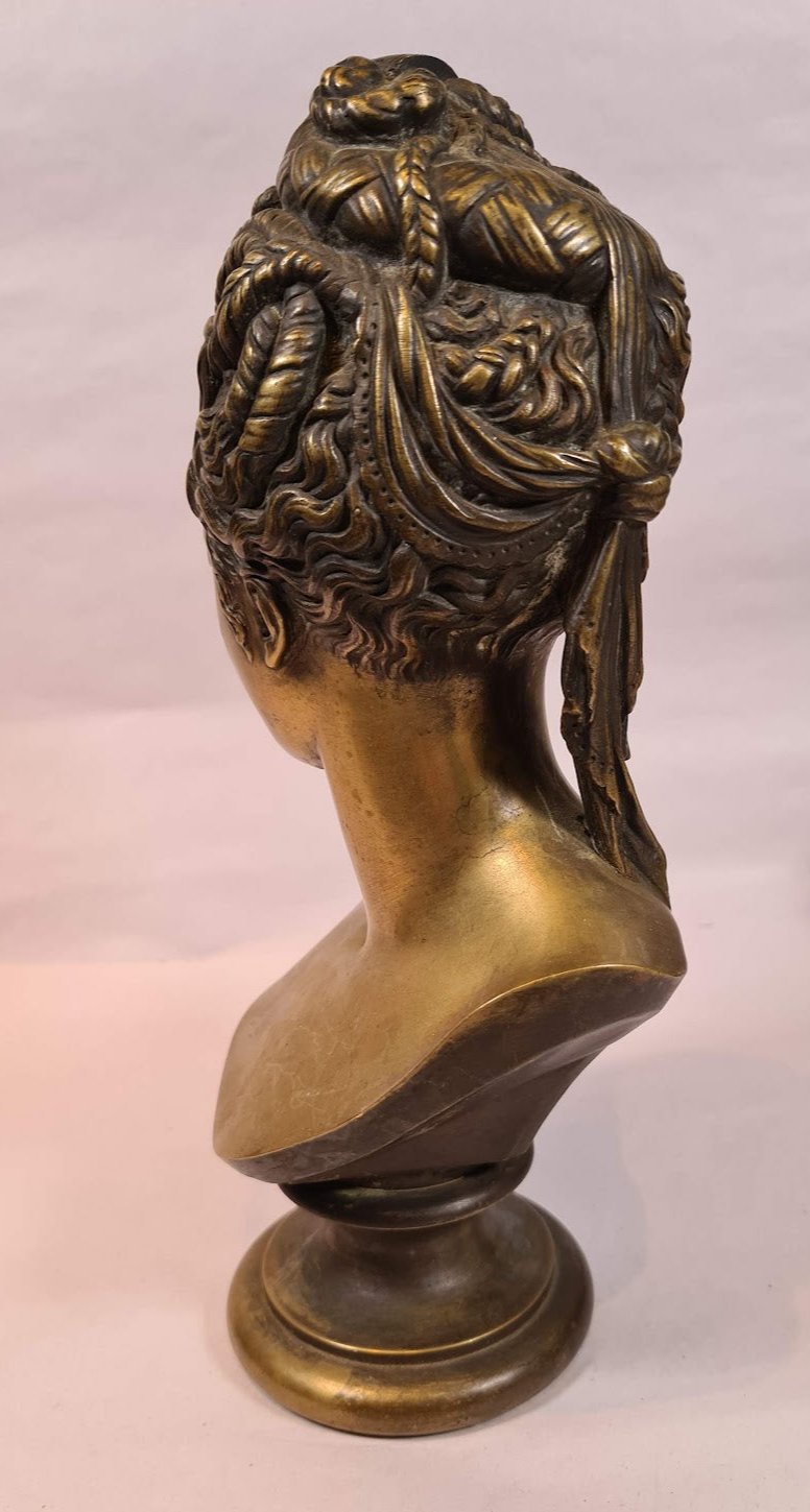 Bronze Bust of Diane De Poitiers after J. Goujon