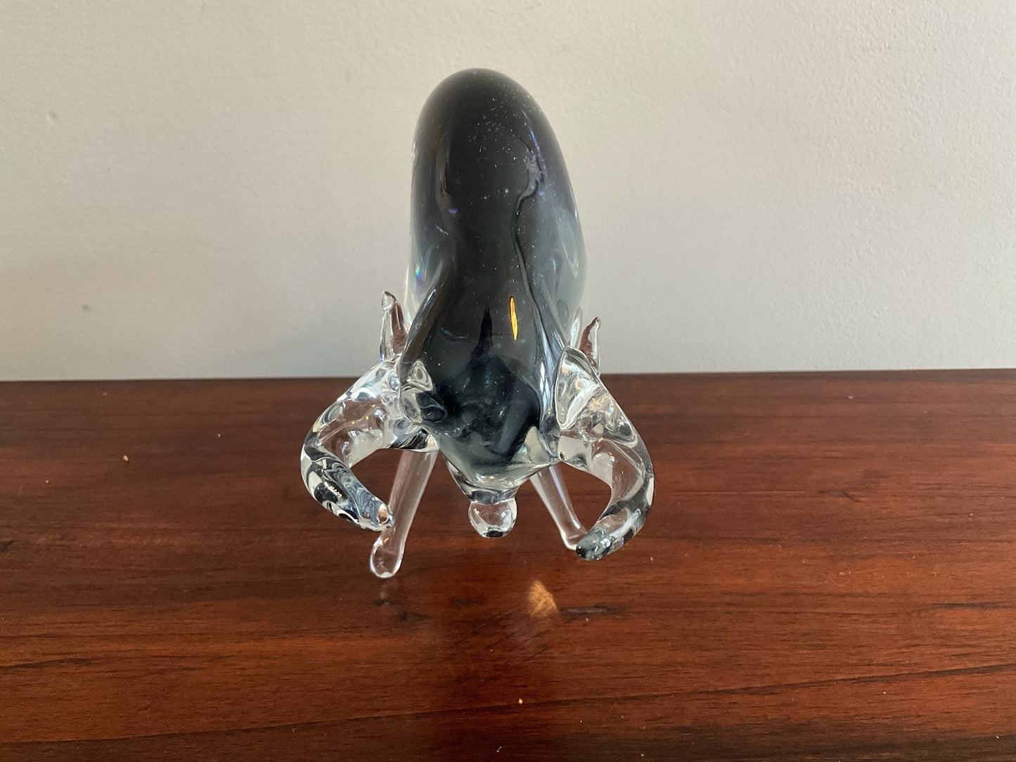 Formia Vetri Di Murano Glass Bull Figurine Made In Italy
