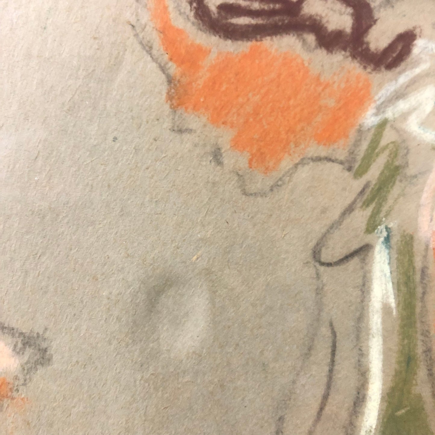 Fashion Design Pastel Drawing, Sascha Maurer (American, 1897-1961) - #A2