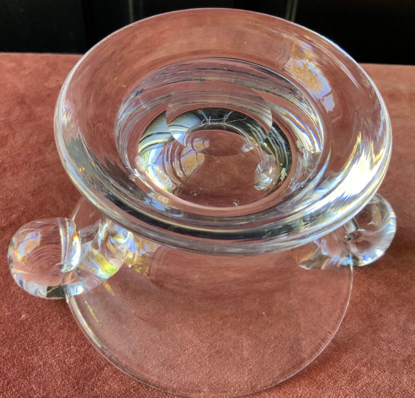 Steuben Glass Crystal Bowl