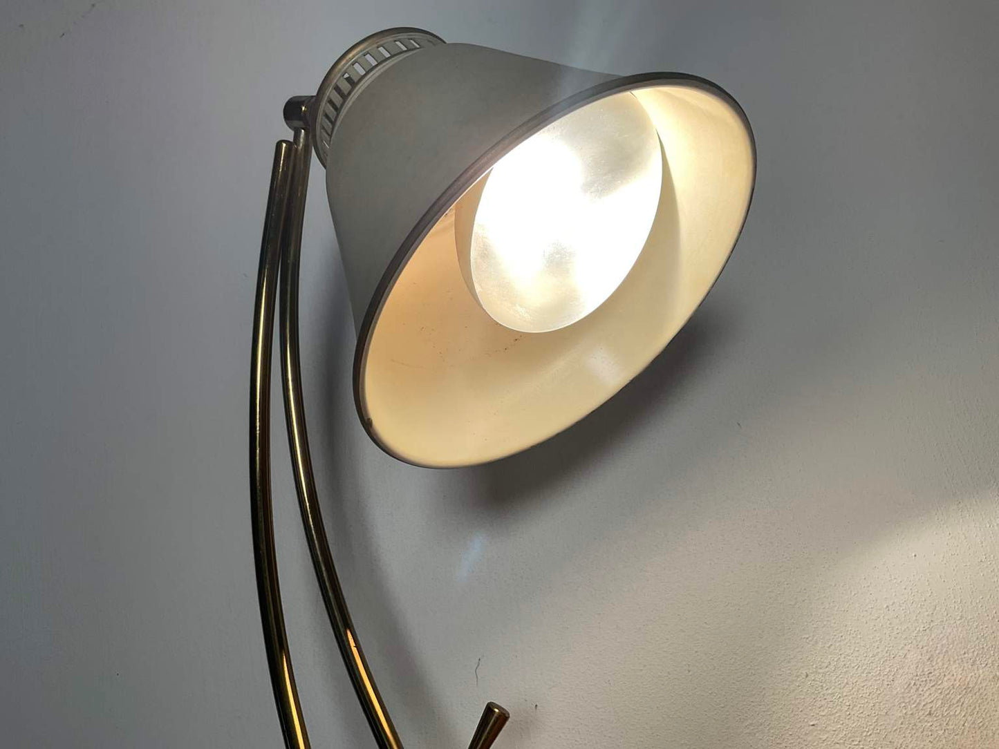 Vintage Brass Desk Lamp
