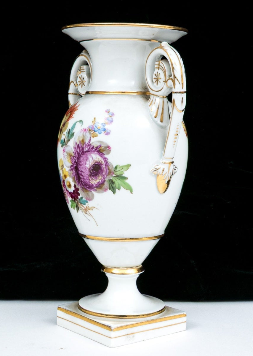 Vintage Meissen Neoclassical Urn
