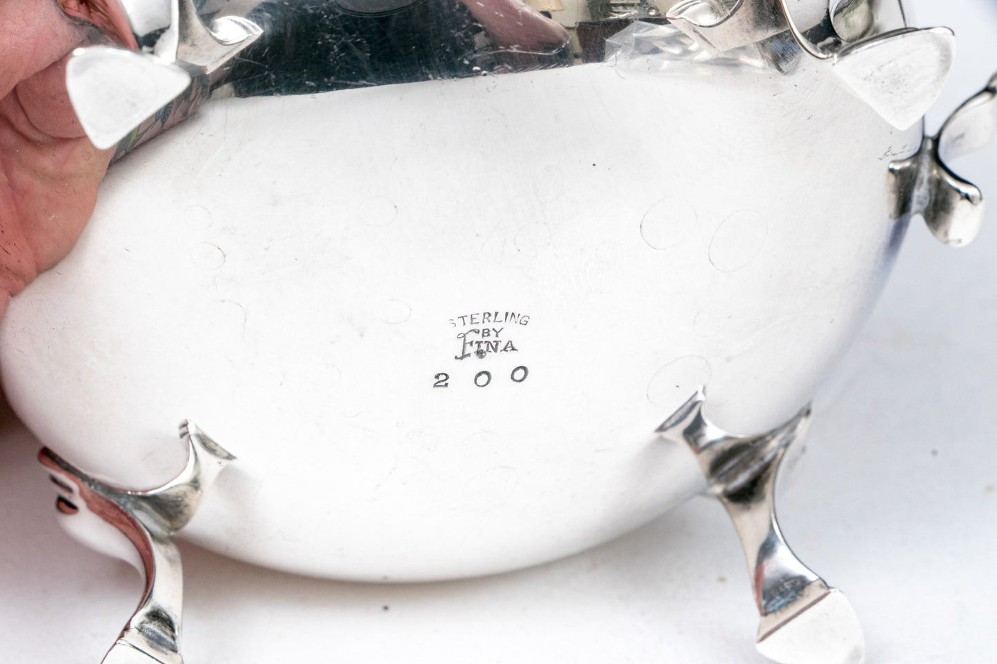 Sterling Silver Creamer And Sugar Bowl, 9.19 OZT