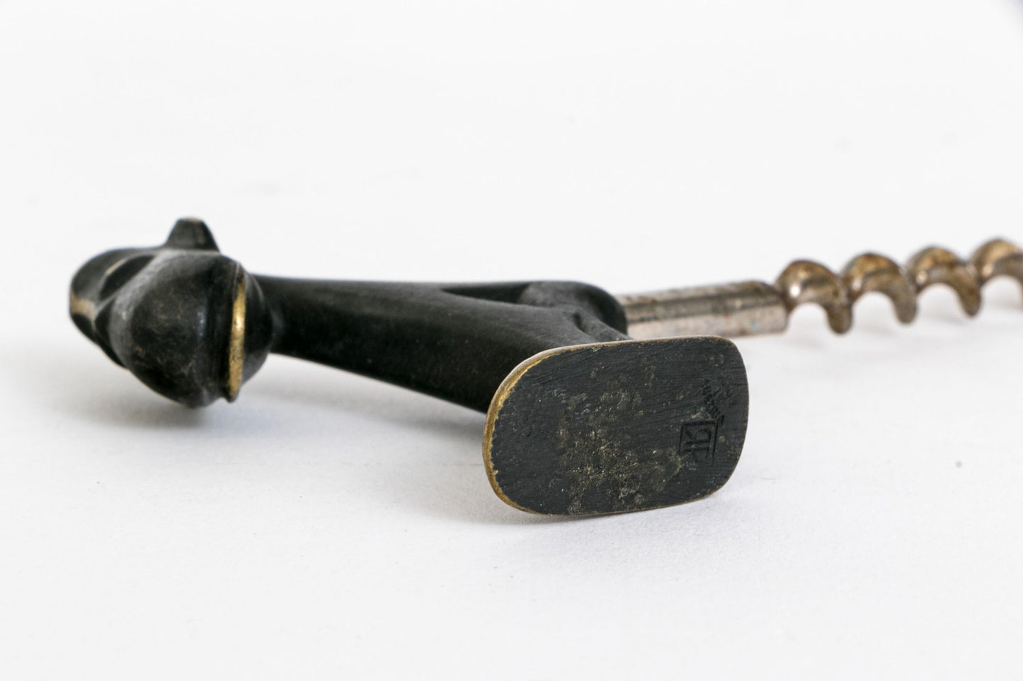 Antique R Rohac Austrian Bronze Monkey Form Corkscrew
