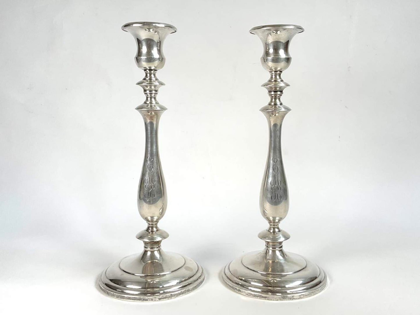 Sterling Silver Candlestick Holder