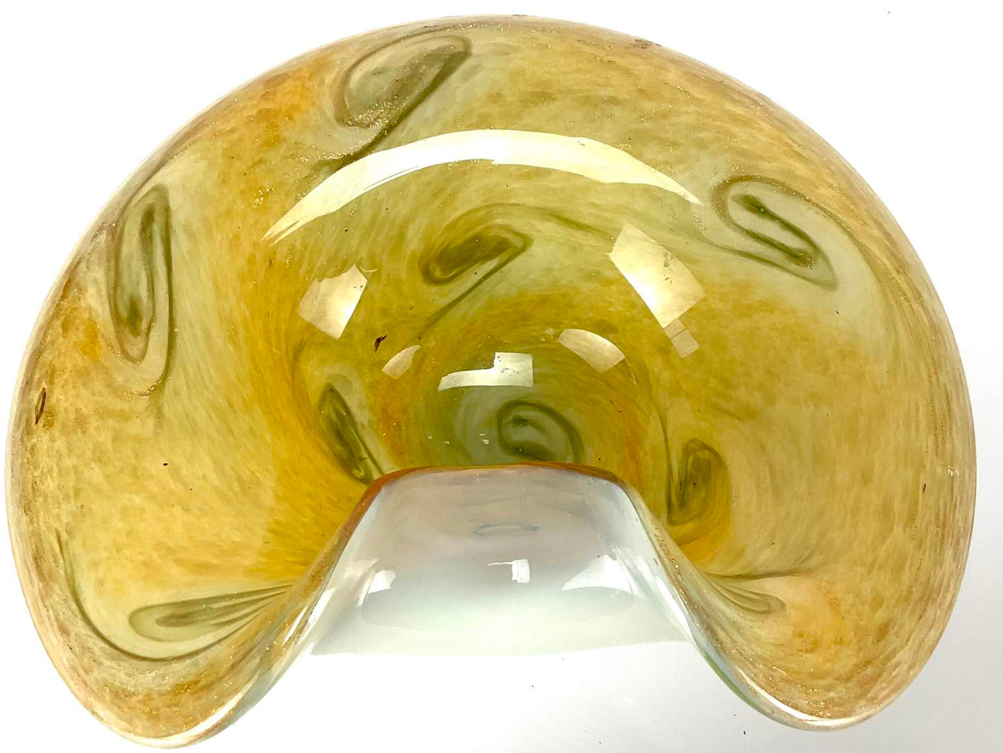 One of kind Vintage Italian Murano Glass Bowl.