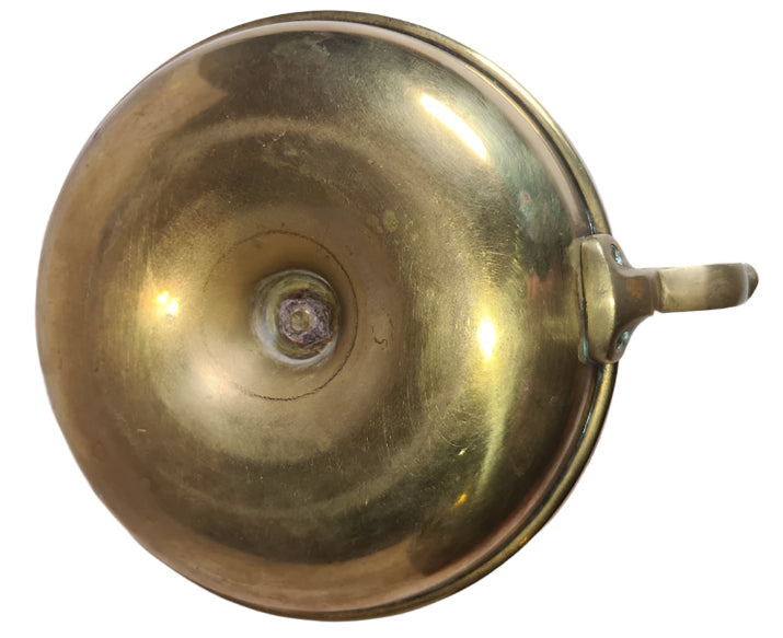 Vintage Brass Chamberstick Candle Holder