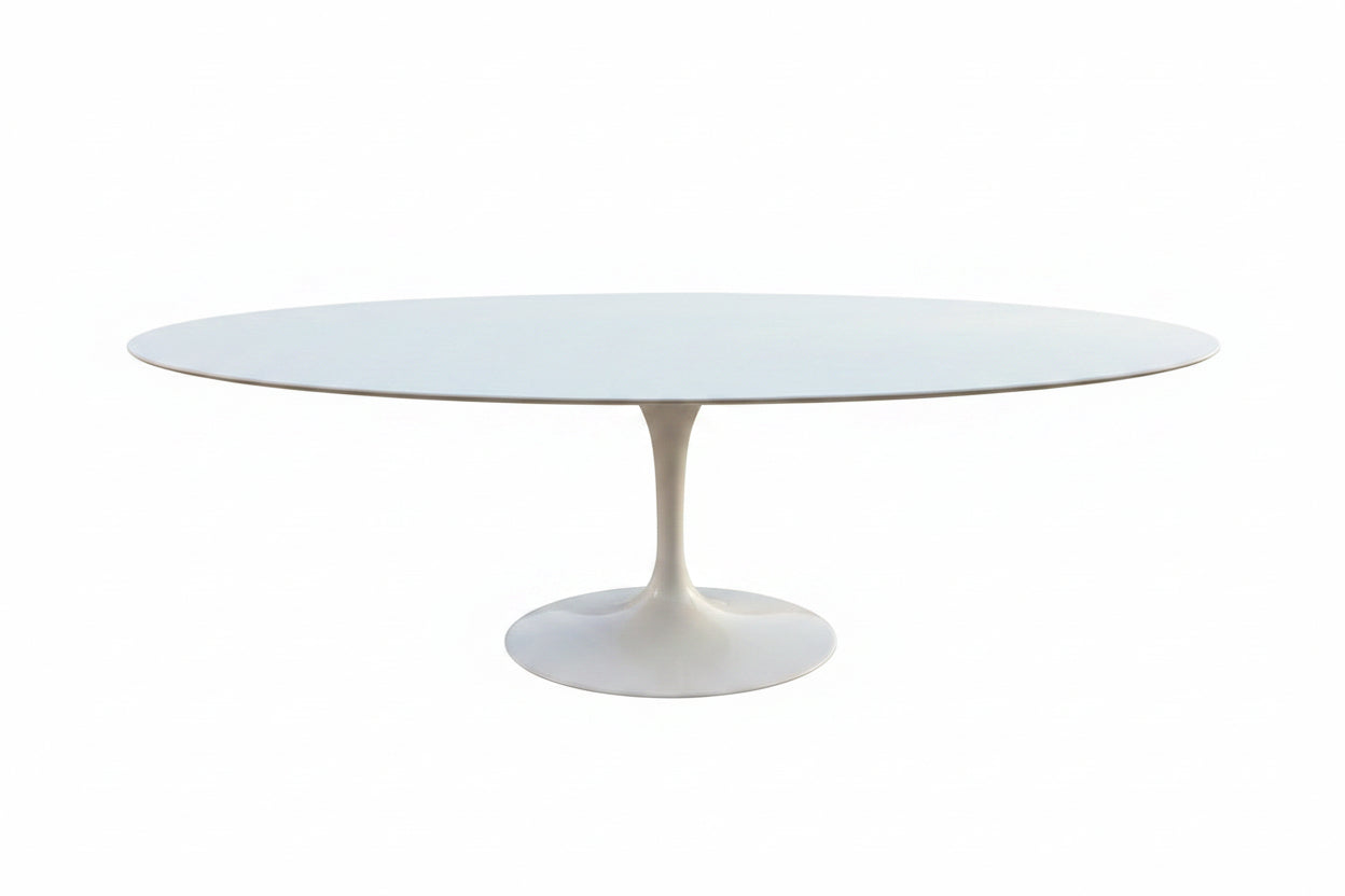 Authentic Eero Saarinen 96" Oval Tulip Dining Table for Knoll Studio