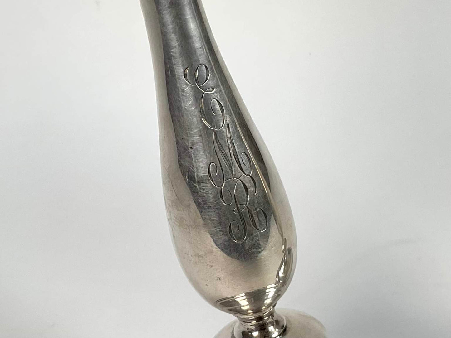 Sterling Silver Candlestick Holder