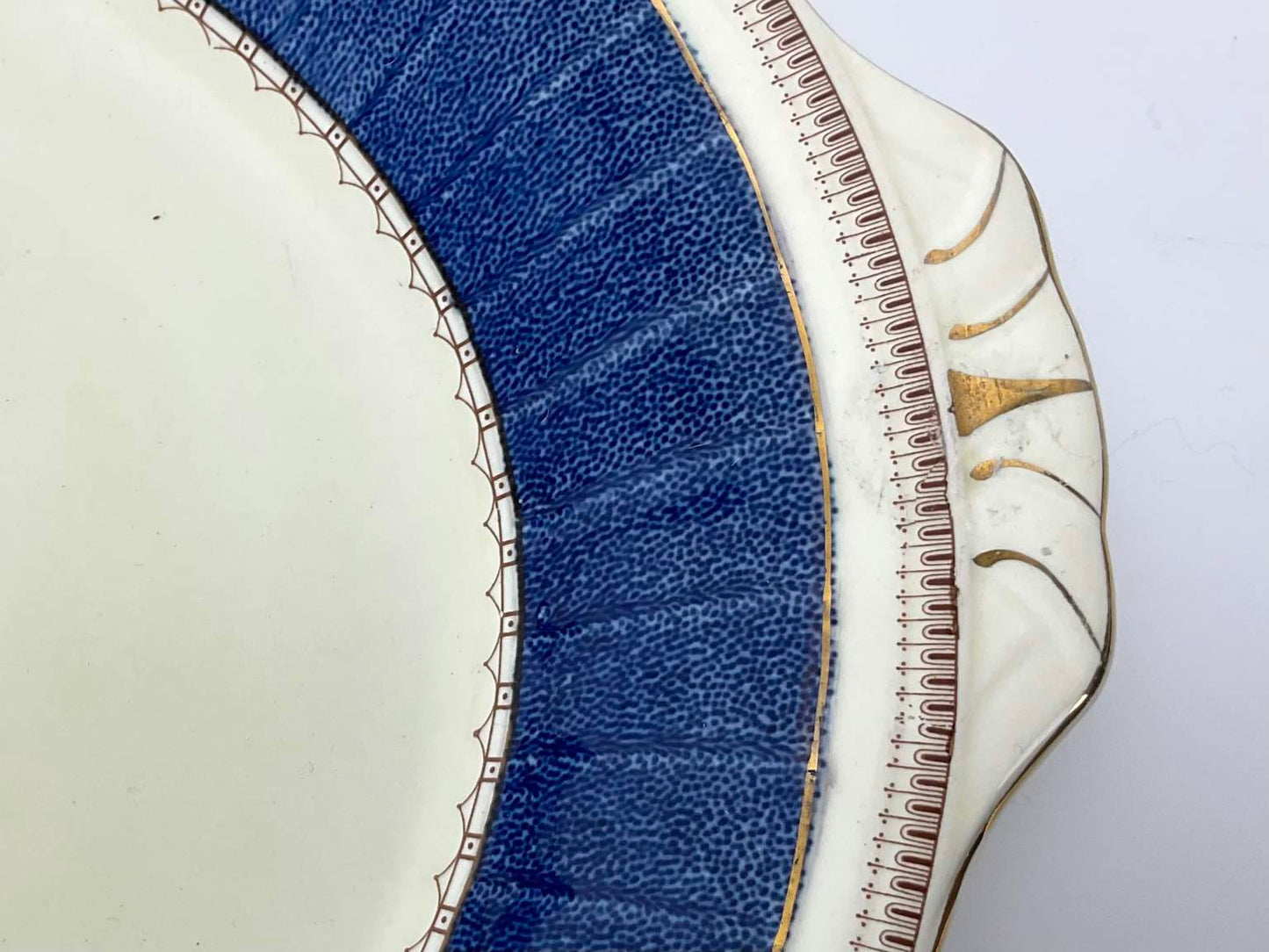 Very Large Vintage Grindley Melrose English Porcelain Platter, 18.75"
