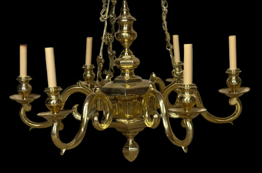 Beautiful and Elegant Brass Chandelier