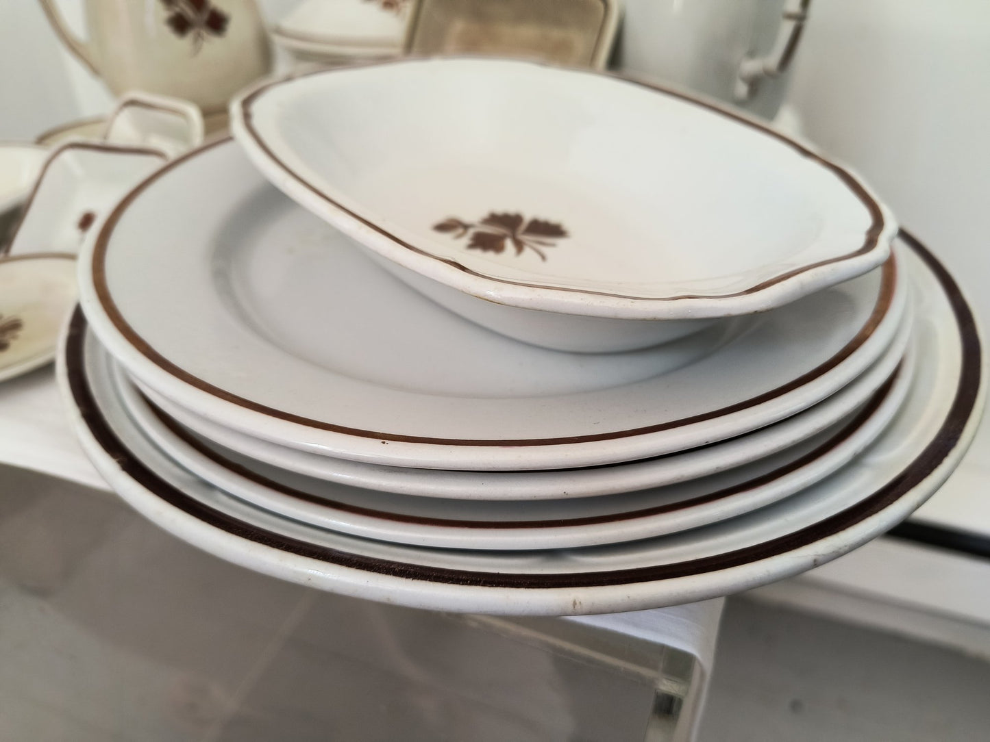 English Antique Alfred Meakin Ironstone