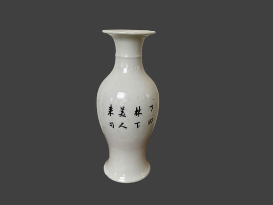 Elegant Vintage Chinese Porcelain Vase