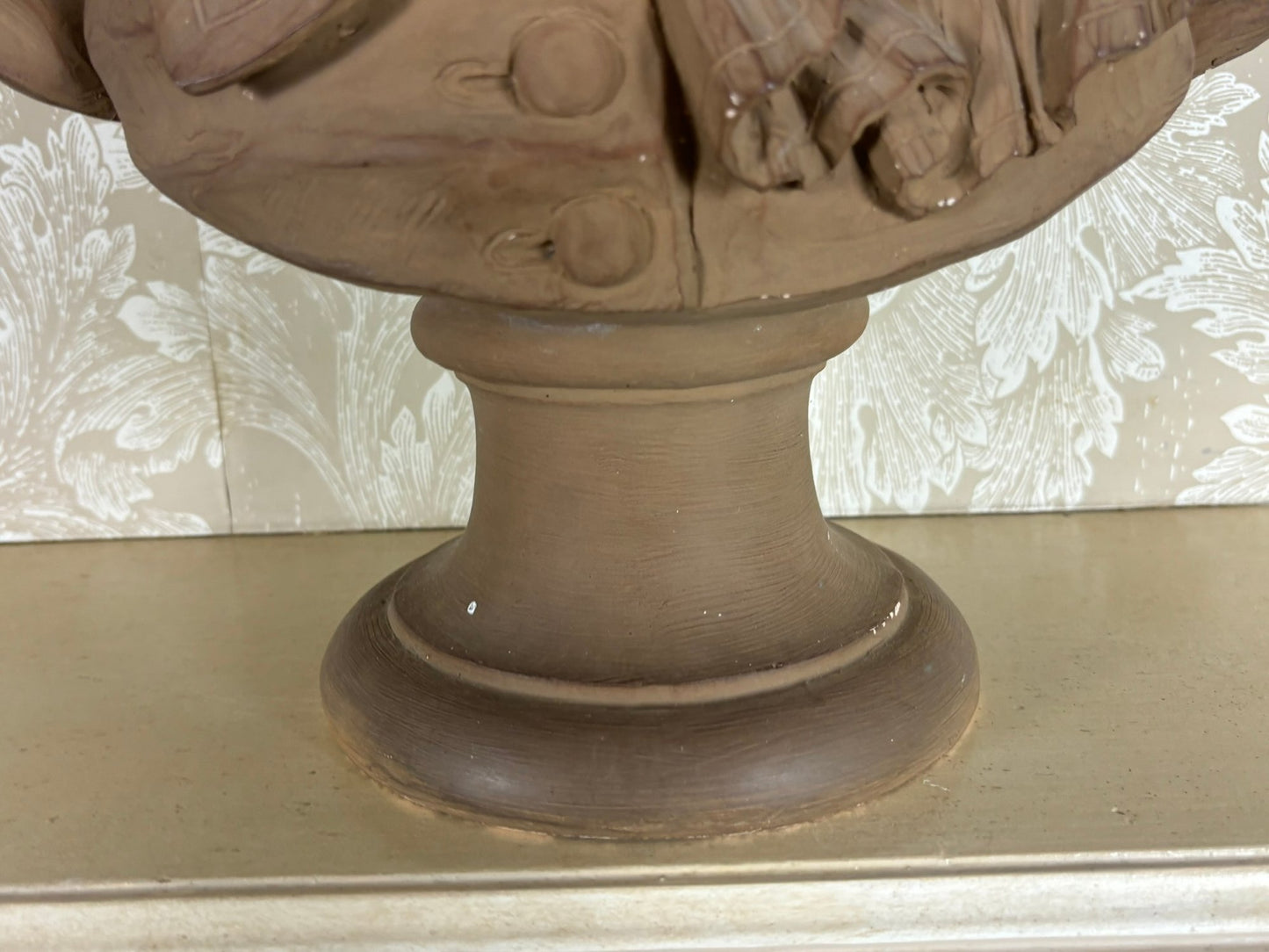 Rare one of a kind Antique French Terracotta Bust, signed Augustin Pajou (1730 - 1809)