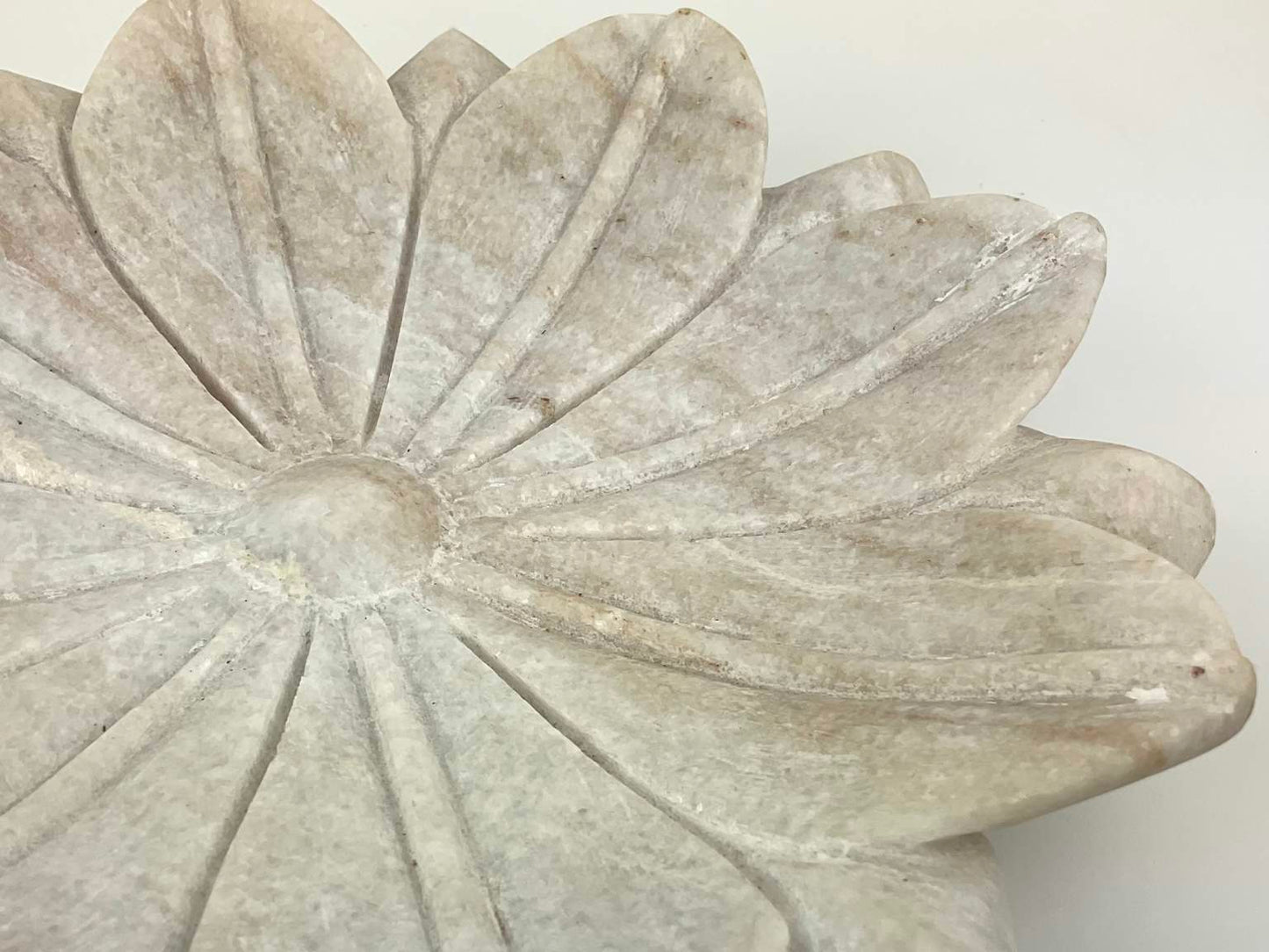 Marble Lotus Flower Plate