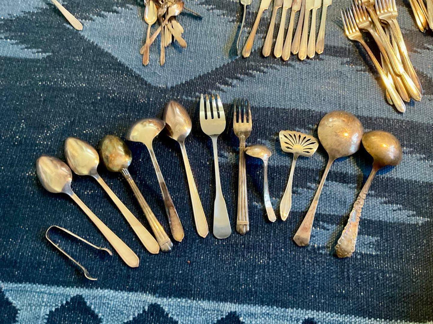 Assortment of Heirloom, Oneida W.M. Rogers, Silver Plate Silverware (88 Pieces