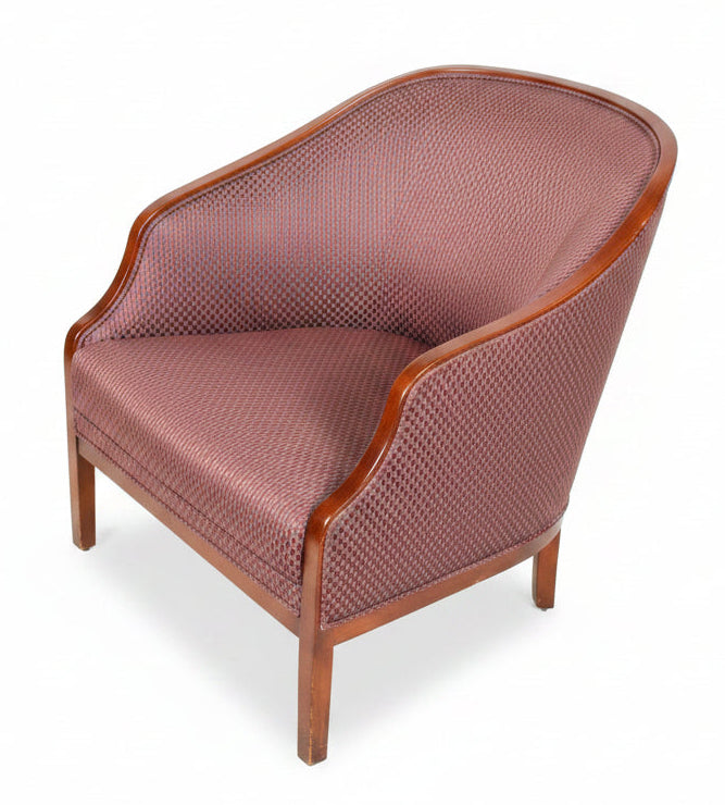 Elegant MCM Lounge Chair Attributed to Ward Bennett for Geiger