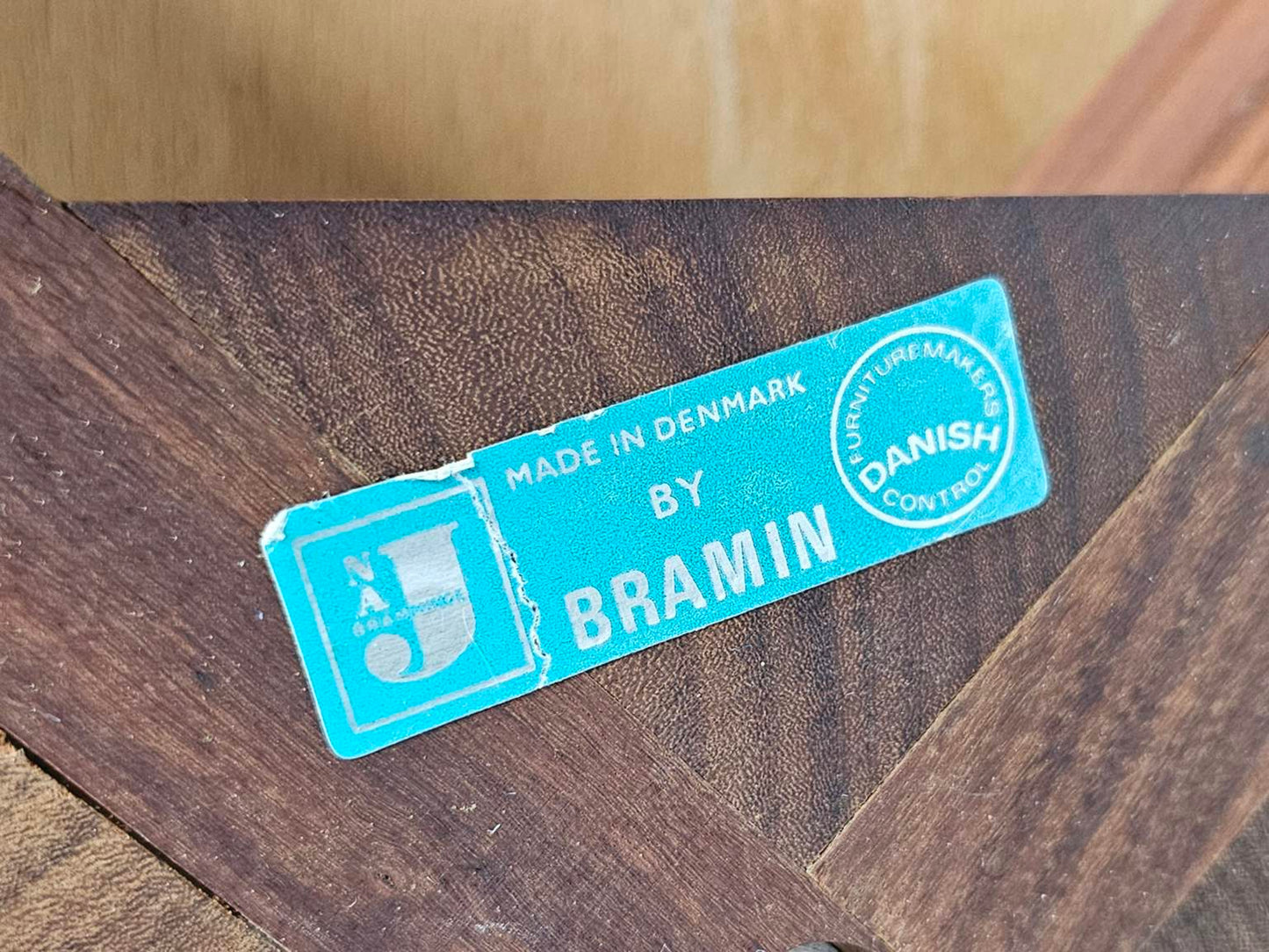 H W Klein for Bramin Denmark Solid Teak Side Chair