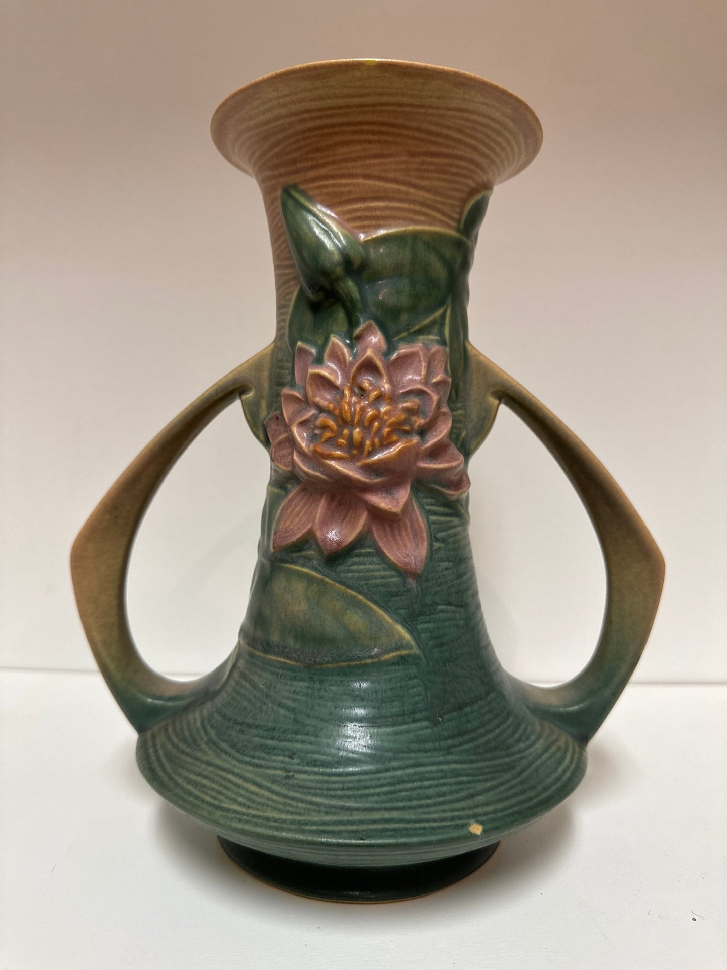 Original Roseville Water Lily Vase