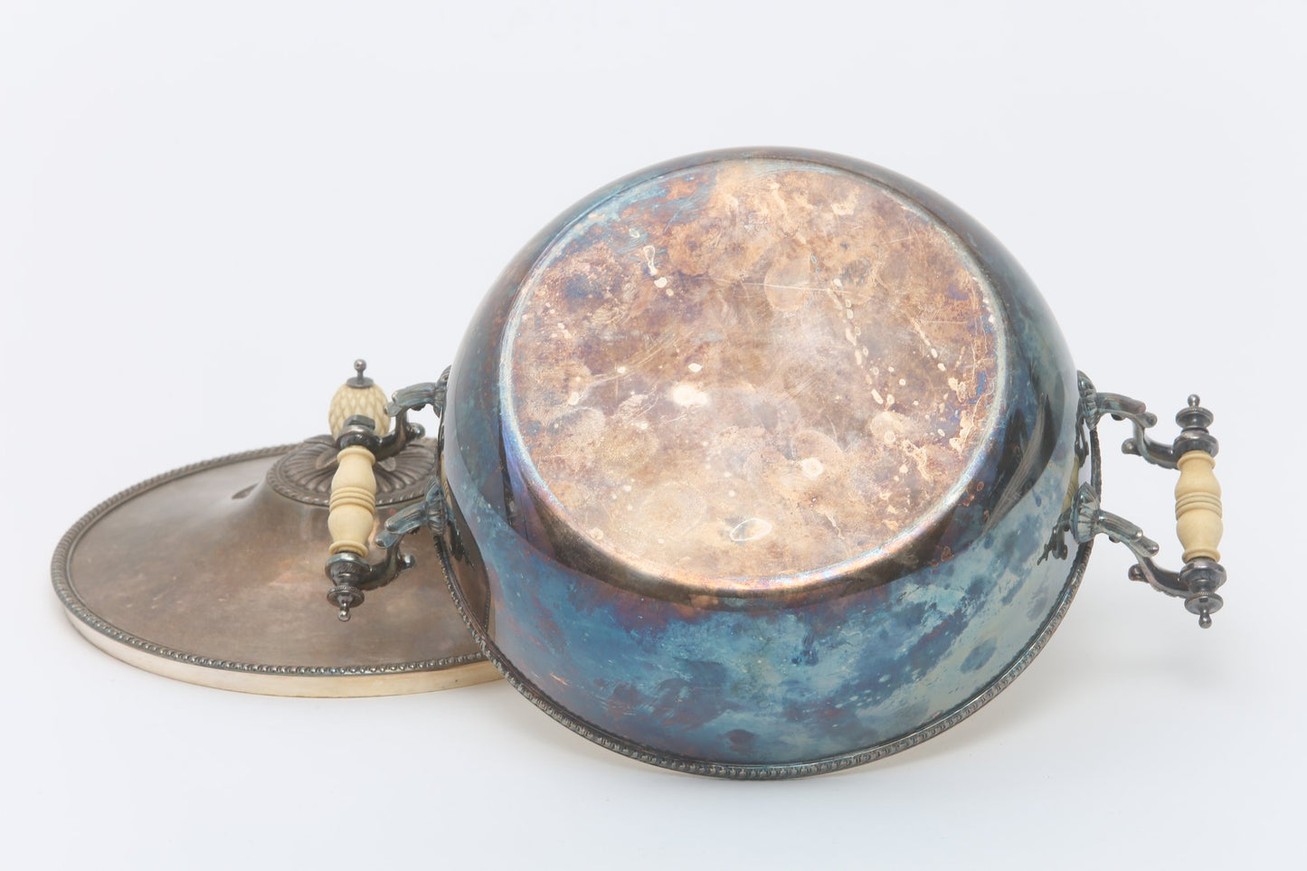 Art Deco Silver Plated Covered Dish
