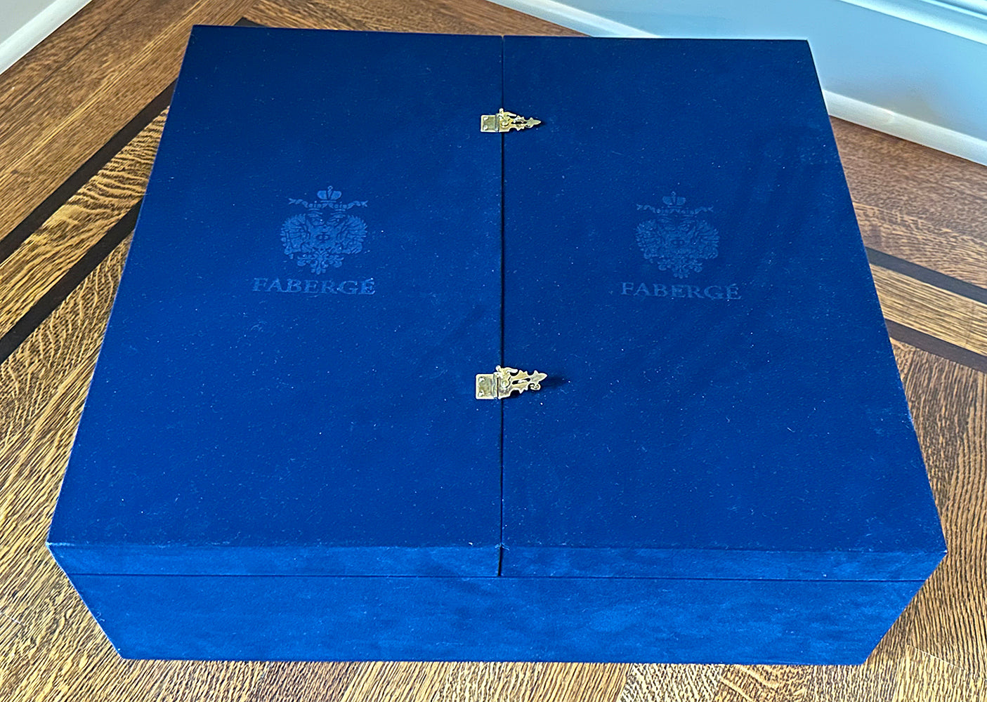 Late 20th Century Faberge Grand Duke Martini Set (Shaker and 4 Glasses) Unused