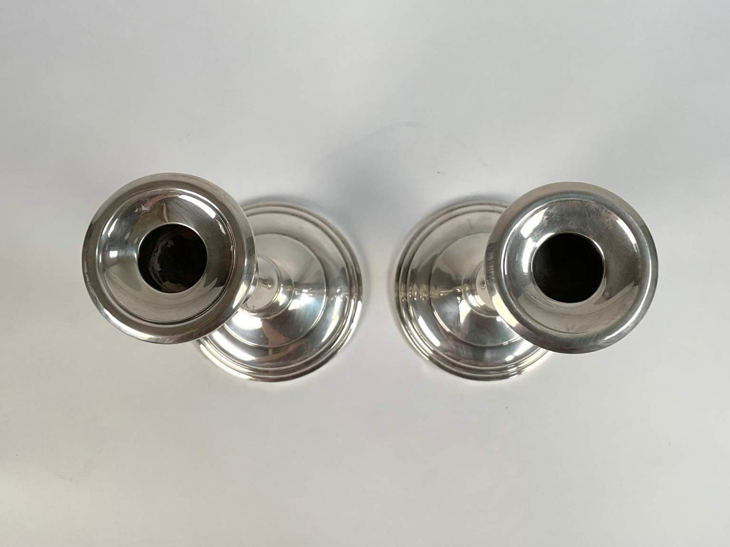 Sterling Silver Candlestick Holder