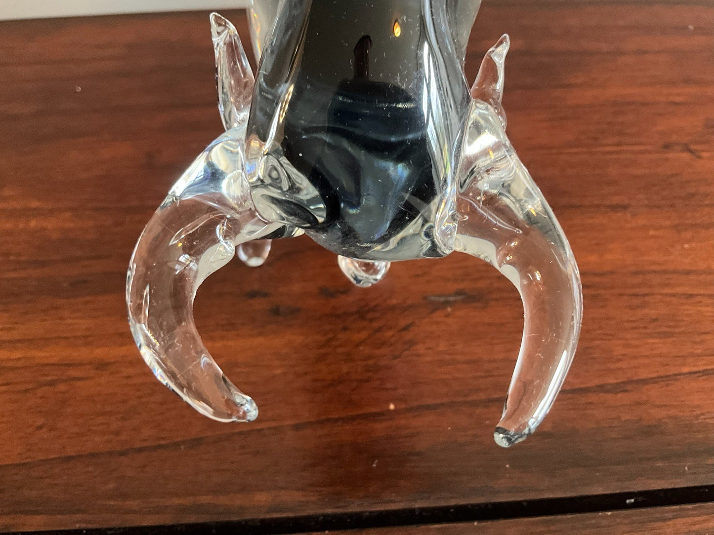 Formia Vetri Di Murano Glass Bull Figurine Made In Italy