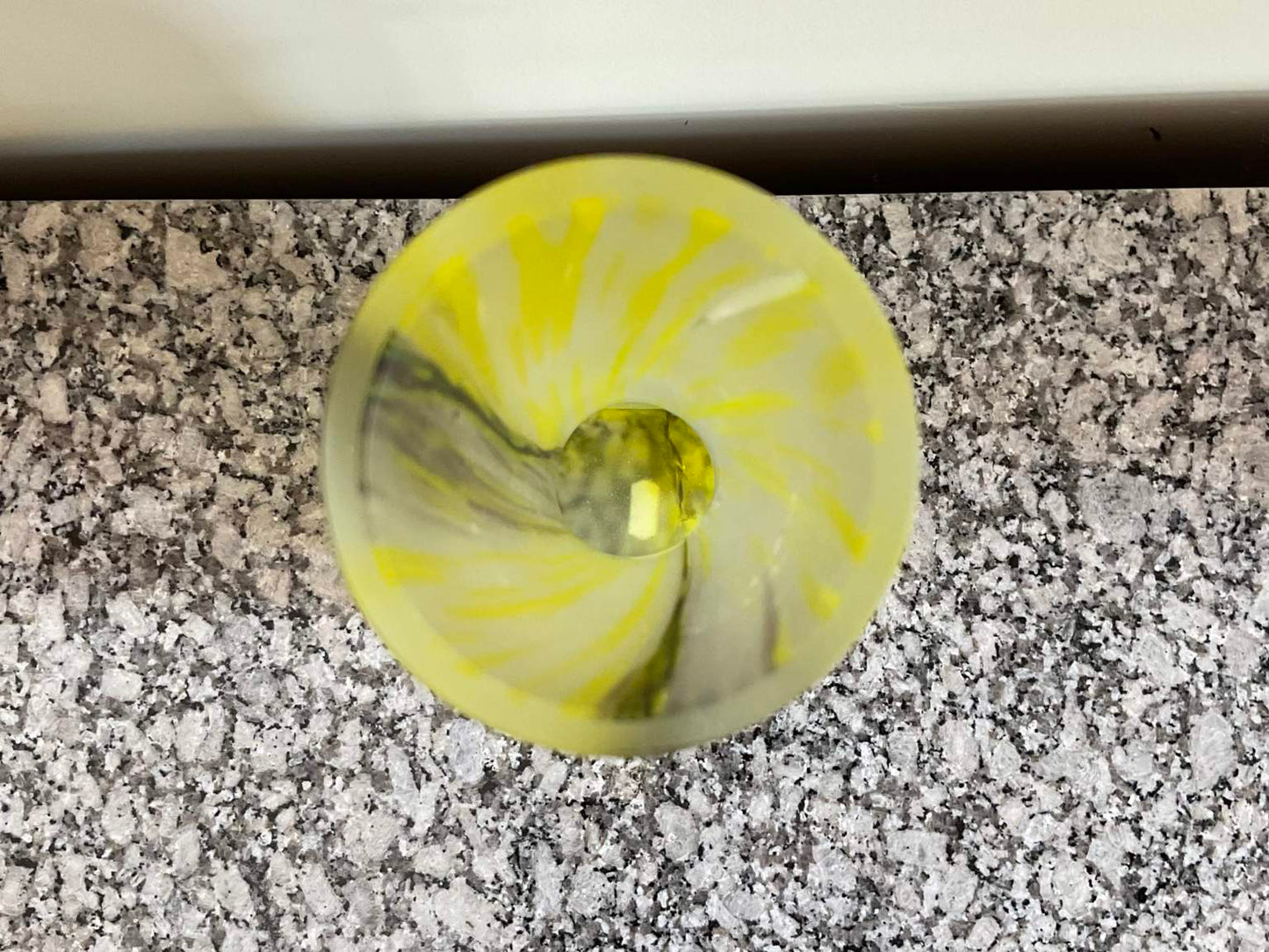 Hand Blown Murano Art Glass Vase, Unsigned