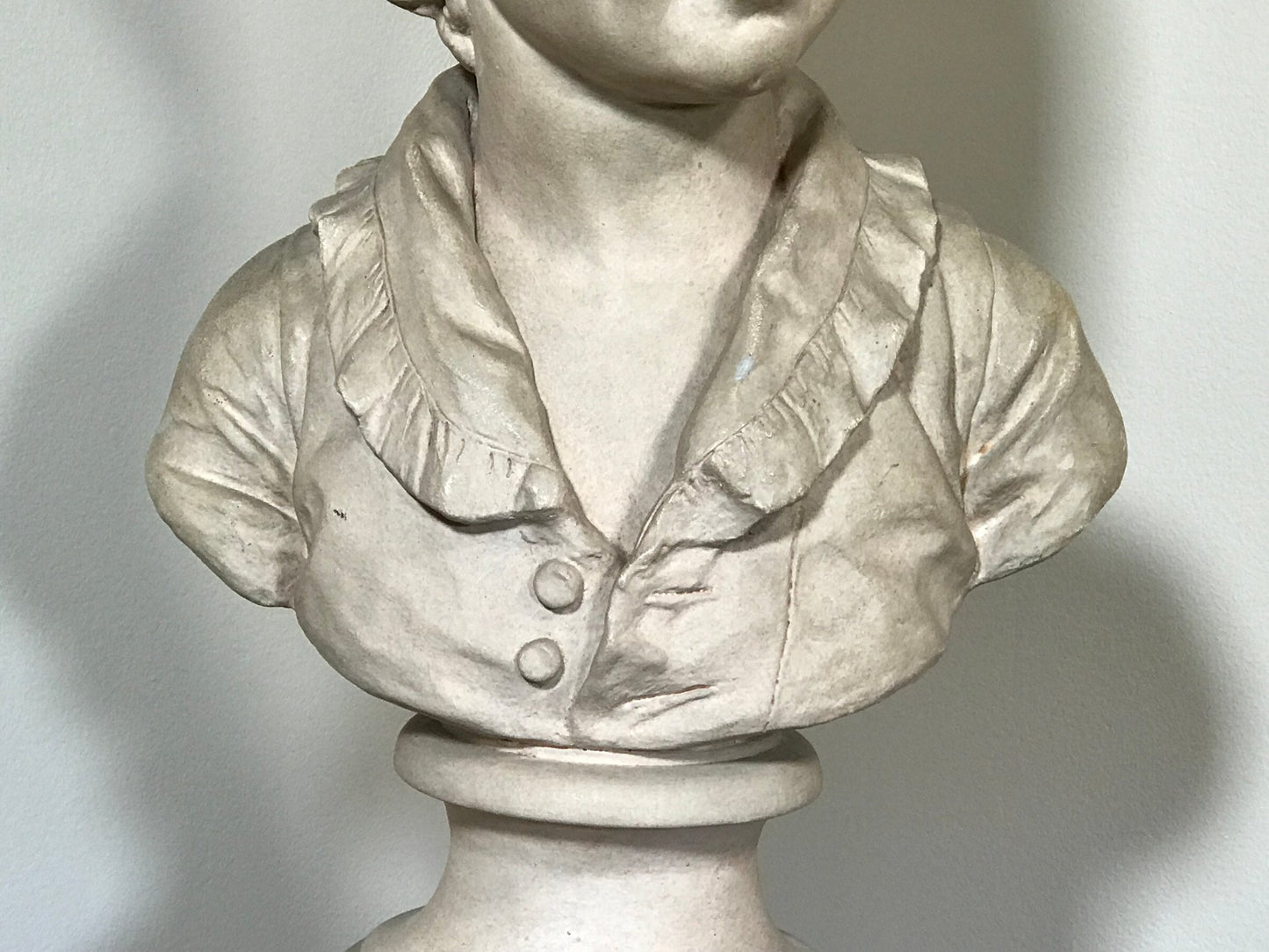 Vintage Terracotta Bust of Alexandre Brongniart As Child