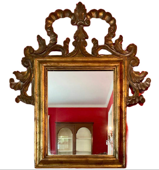 Fabulous Baroque Style Gold Framed Mirror