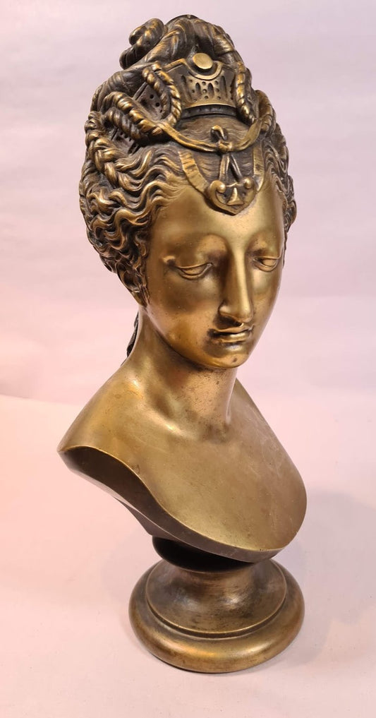 Bronze Bust of Diane De Poitiers after J. Goujon